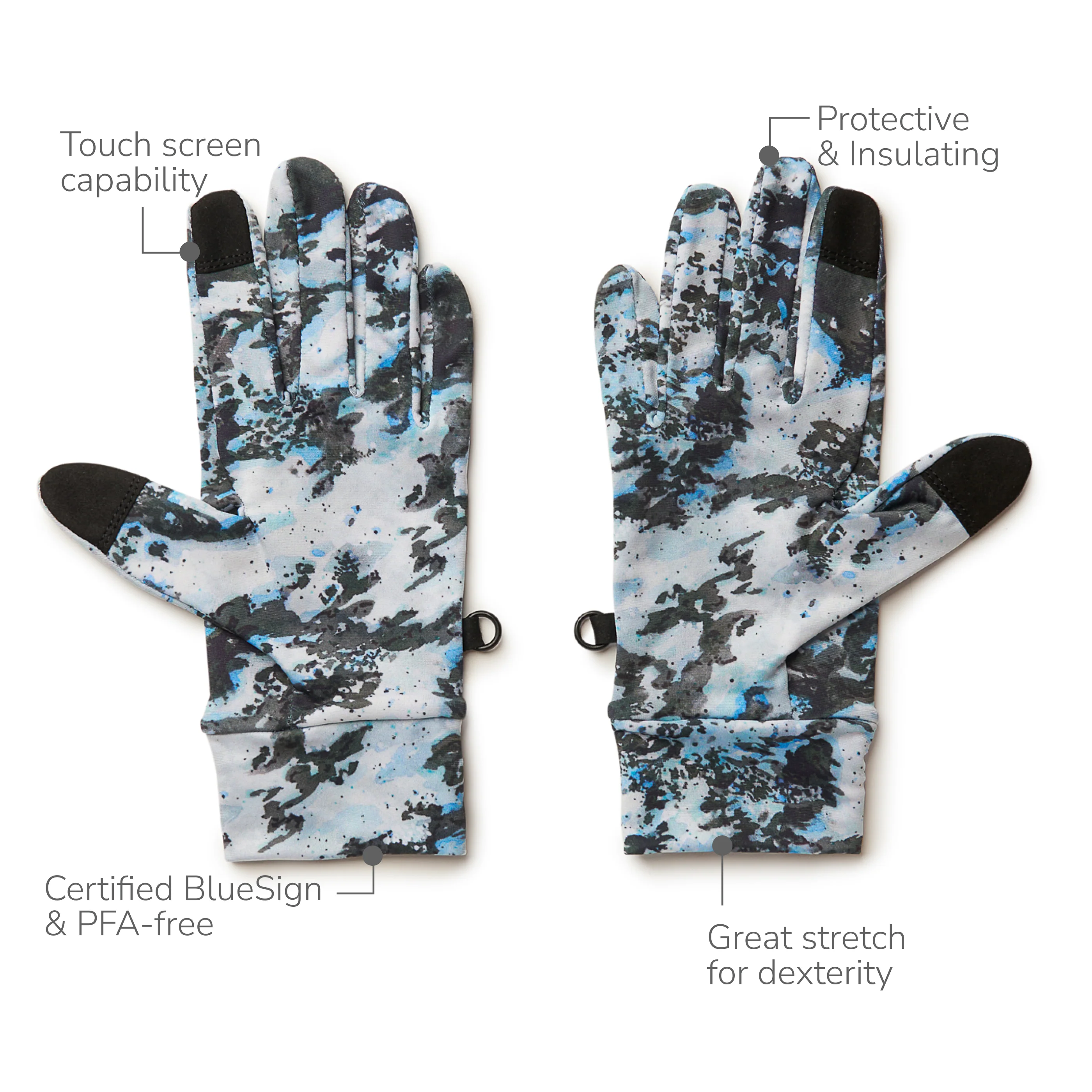 Granite Camo | Pursuit Performance Liner Glove - Image 5