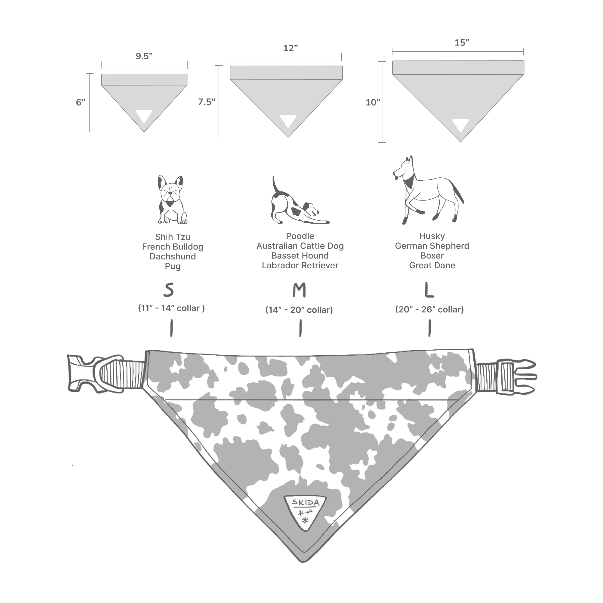 Harvest Moon | Dog Bandana - Image 4