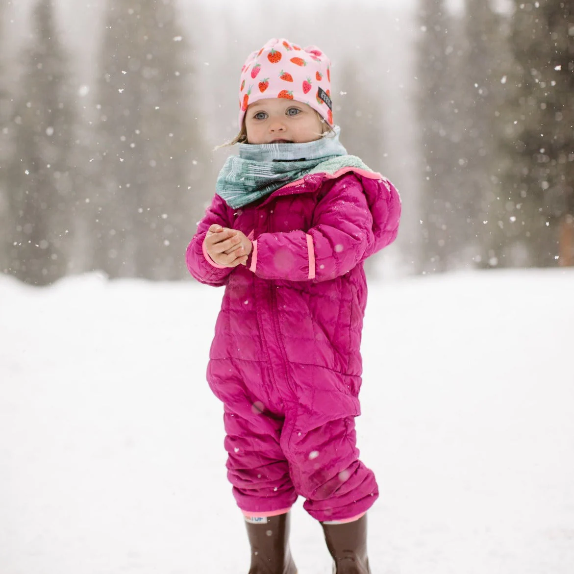 Strawberry Fields | Kids Alpine Hat - Image 3
