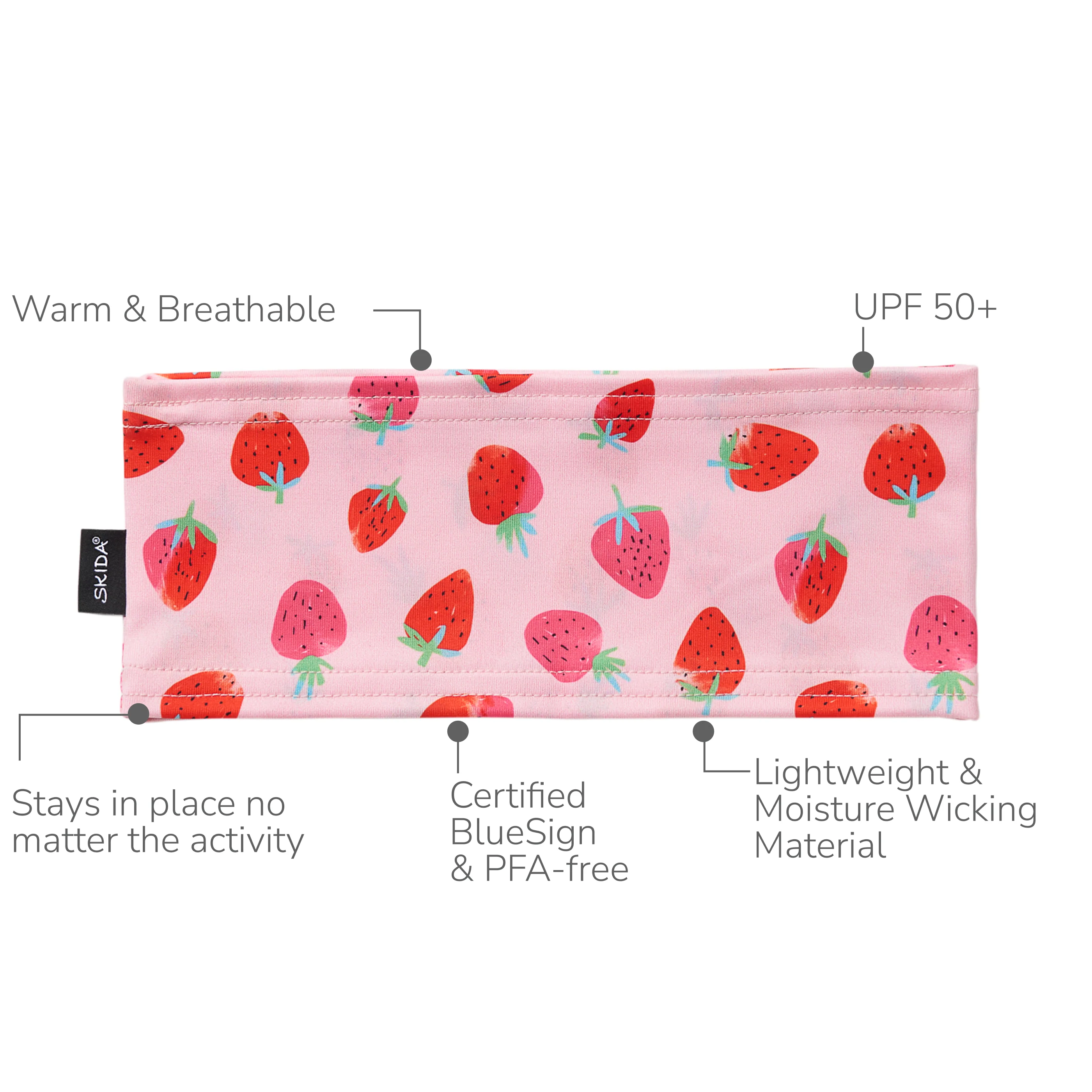 Strawberry Fields | Pursuit Performance Headband - Image 3